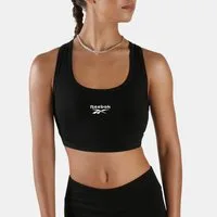Reebok Sport-BH ID COTTON BRALETTE aus Baumwolle und Elasthan, maschinenwaschbar, mit Baumwollanteil