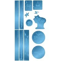 coocazoo Sticker "Blue", reflektierend