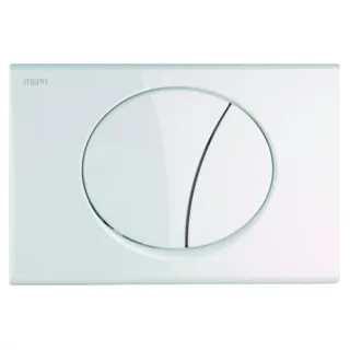 Mepa Betätigungsplatte MepaSun weiss 421600 für Spülkasten R11 2-Mengen