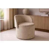 riess-ambiente TV-Sessel LUNA 65cm champagner greige - Bouclé, klappbare Rückenlehne, Stauraum (Einzelartikel, 1-St), Moderner Polsterhocker - ideal für Wohn- und Schlafzimmer oder Loft