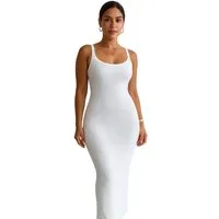 Milauren Maxikleid PRISMÉ figurbetont Limited Style Slim fit Sommerkleid