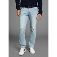 Bruno Banani Straight-Jeans Hutch gerade geschnittenes Bein, niedrige Leibhöhe, reguläre Passform