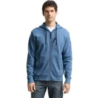 TOM TAILOR Kapuzensweatjacke mit Taschen