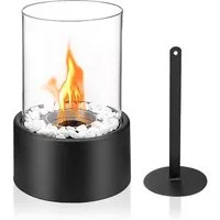 FIVMEN Tischfeuer Bioethanol Kamin Tischkamin für Indoor & Outdoor Tragbare Dekokamin