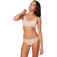 Triumph String Amourette Charm Delight weiche zweifarbige Spitze, Hipster-Stil, feminin