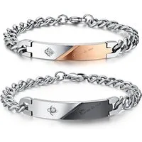 Kim Johanson Armband Set Close To Me (Set, 2-tlg), Pärchen Schmuck mit Herz