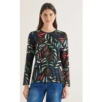 CECIL Langarmshirt mit Rundhalsausschnitt