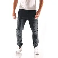 Jack & Jones Cargojeans Jack & Jones Paul Flake Tapered Slim Cargo Herren Jeans Hose