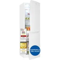 exquisit Kühl-/Gefrierkombination KGC5250-85-NF-040D, 181 cm hoch, 54,5 cm breit, No-Frost, 4-Sterne-Gefrierfach, Schnell-Gefrierfunktion
