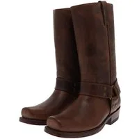 Mayura Boots MB001 Bikerstiefel Braun Bikerboots Rahmengenäht