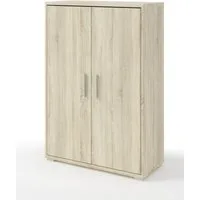 Bega Consult Aktenschrank in Sonoma/Eiche mit 2 Türen und 3 Fächern (BxHxT: 79,1x114x35 cm)