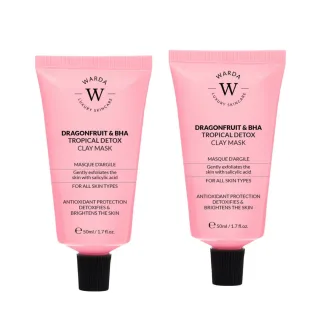 2 x DRAGONFRUIT & BHA TROPICAL DETOX TONER MASKE 50ml