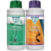Nikwax NIKWAX TechWash und TX.Direct Wash In 2x1l - Doppelpack Spezialwaschmittel