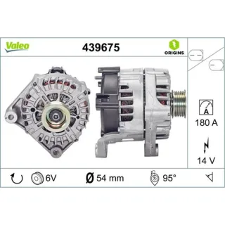 Valeo Lichtmaschine 180A BMW 3er E90 439675