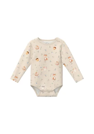 s.Oliver - T-Shirt Body beige/mehrfarbig - Gr. - 74