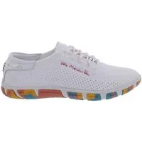 tbs TBS Jazaria Segelschuh, Flyknit Multico, Extra Blanc+Blush, Wechselfuß Bootsschuh