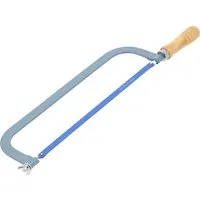 TRIZERATOP Handsäge Metallsäge 300 mm mit Holzgriff (Metallsäge 300 mm mit Holzgriff), Stabil