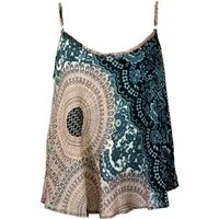 Guru-Shop T-Shirt Trägertop, Sommertop, Damentop, Strandtop -.. Festival, Hippie, Ethno Style, alternative Bekleidung