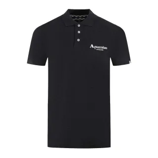 Aquascutum Unisex Erwachsene London Klassisches Poloshirt (Schwarz)