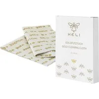 HELI Schmuck Geschenk Schmuckpflege Gold-Putztuch für Goldschmuck Reinigungstuch (Baumwolle, 30x24 cm, 1-tlg)