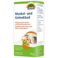 SUNLIFE Badezusatz SUNLIFE® Muskel- und Gelenkbad 250 ml Entspannung für Muskel Gelenke