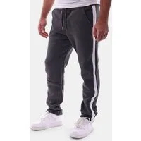 Reslad Jogginghose Reslad Herren Jogginghose RS-5091 (1-tlg., Jogginghose) Sporthose mit Streifen Sweathose Trainingshose gestreift