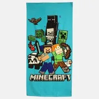 Minecraft Strandtuch MInecraft Gamer Steve Alex Creeper Mikrofaser Badetuch Strandtuch XL, (1-St)