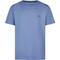 Phil & Co. Pyjamaoberteil Herren Pyjamashirt Kurzarm (1-tlg) Baumwolle