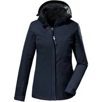 Killtec Funktionsjacke KOS 133 WMN JCKT Wasser- und winddichte Damenjacke mit abnehmbarer Kapuze