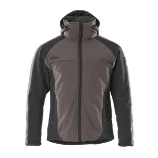 MASCOT Darmstadt Winterjacke UNIQUE Dunkelanthrazit / Schwarz M - 16002-149-1809-M