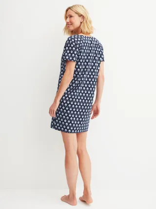 CALIDA - DAMEN Sleepshirt peacoat blue - Gr. - XS
