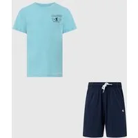 Champion T-Shirt & Shorts Graphic T-Shirt and Shorts Set (2-tlg) 2-teiliges Set aus T-Shirt und Shorts, für sportliche Aktivitäten