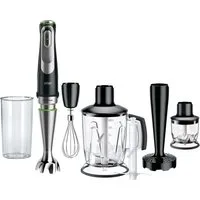 Braun Stabmixer MultiQuick 9 MQ 9147X - 1200W, Stufenlosregulierbar, Dynamische Klinge, 1200 W, Spritzschutz, Extra Mahlklinge, 2 Modi + Pulsfunktion, viel Zubehör