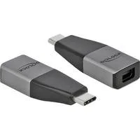 USB 3.2 Gen 1 Adapter, USB-C Stecker > Mini DisplayPort Buchse grau/schwarz
