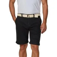 riverso Chinoshorts Herren Shorts RIVHenry Regular Fit Bermudashorts mit Gürtel