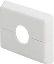 Viega Rosette 1079.1 in 60x45x10x17mm Kst. weiss RAL 9010 351694