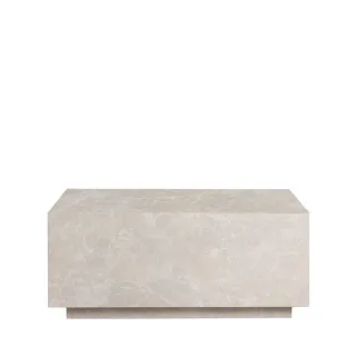 Drawer Couchtisch, Greige, Holzwerkstoff, 50x40x90 cm, Wohnzimmer, Wohnzimmertische, Couchtische