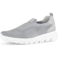 Gabor Slip-On Sneaker, Freizeitschuh, Halbschuh, Slipper mit Ziernähten
