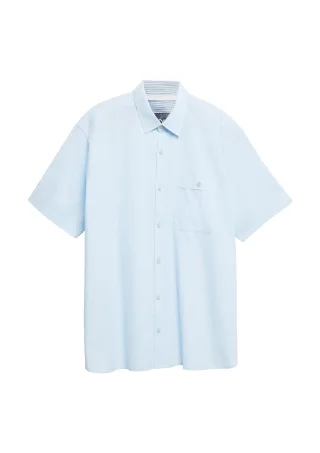 s.Oliver - Hemd blau - Gr. - 4XL