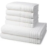 Vossen Handtuch Set Vienna Style Supersoft, Frottee (Spar-Set, 6-St), 4 X Handtuch 2 X Duschtuch im Set - Baumwolle - Saugstark