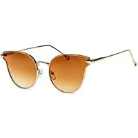 Caspar Sonnenbrille SG043 große Damen Cat Eye Katzenauge Sonnenbrille