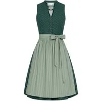Nübler Trachtenkleid Midi Dirndl Frieda in Grün von Nübler