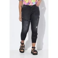 Angel of Style Röhrenjeans PushUp-Jeans Zierschnallen 5-Pocket