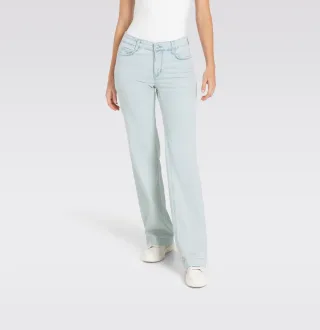 MAC - MAC JEANS - DREAM WIDE, DREAM Wonder light Denim blau - Gr. - 32