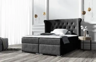 Boxspringbett Schlafzimmerbett BUGRA 180x200cm in div. Farbvarianten