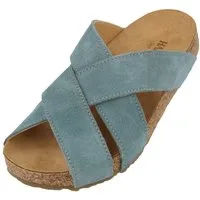 Haflinger Bio Como Sommer Sandale aus Leder Hausschuh Unisex Hausschuh