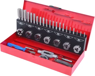 KS Tools HSS Co Gewindeschneidwerkzeug-Satz, 32-tlg - 331.0732