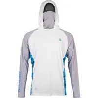 Preston Innovations Longsleeve Performance Hooded Sun Shirt UPF-40 M