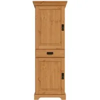 OTTO home Vorratsschrank Rügen Breite 47 cm, Kiefer massiv, 2 Türen, 1 Schubkasten