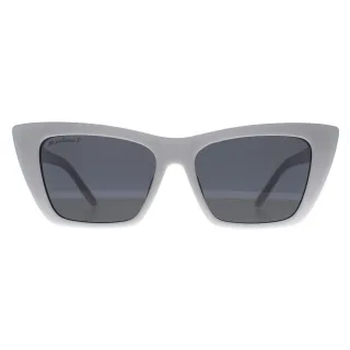 Montana MP64 C weiÃŸer Rauch grau polarisierte Sonnenbrille